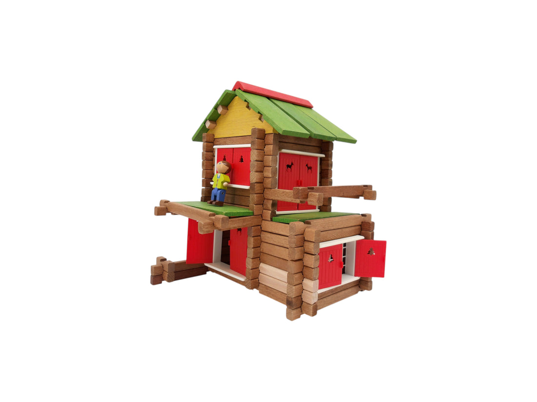 Mon chalet en bois - La maison forestière - 135 pièces