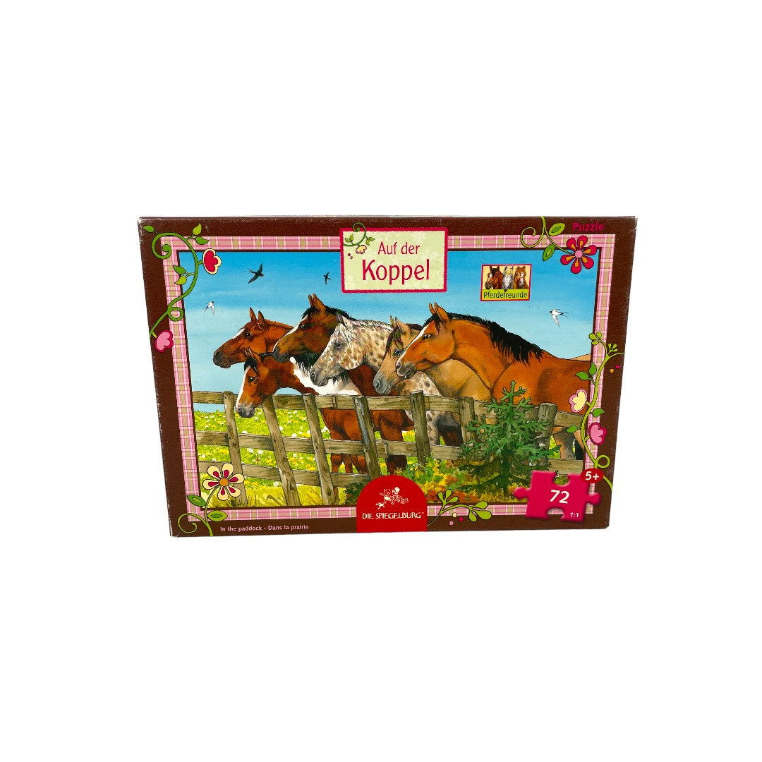 Puzzle - Chevaux - 72 pièces- Édition 2008