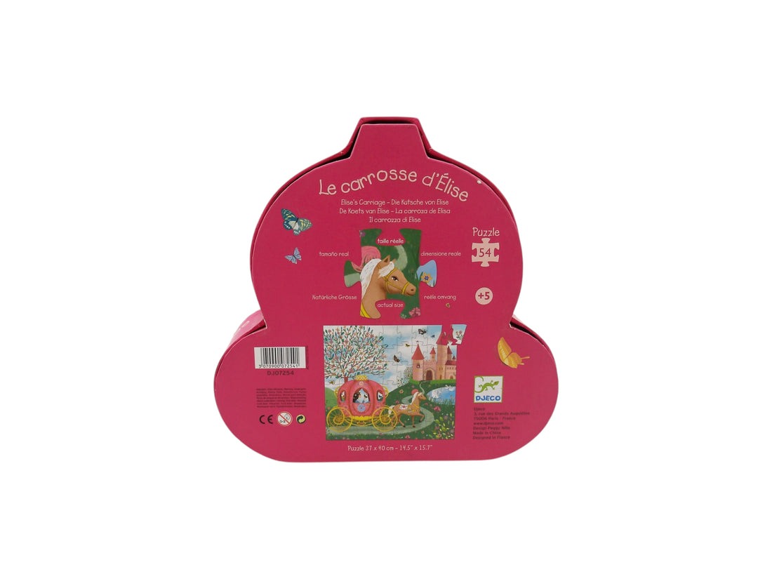 Puzzle silhouette - Le carrosse d&