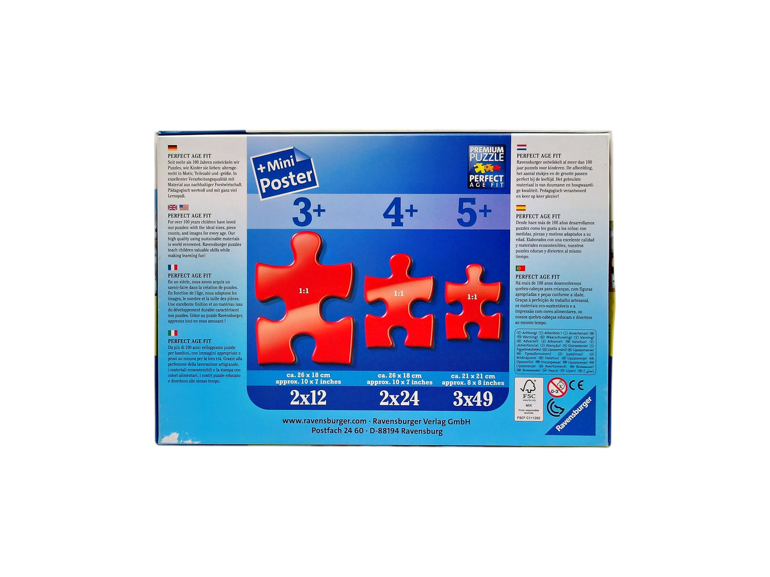 Puzzle - Chatons - 2x12 pièces- Édition 2018