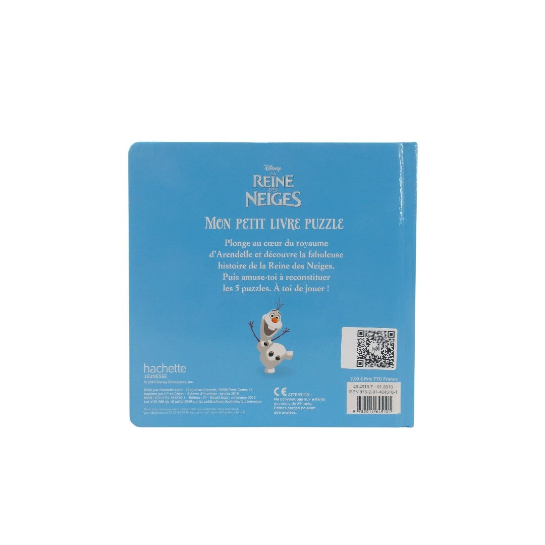Puzzle livre - La Reine des Neiges - 5x9 pièces- Édition 2015