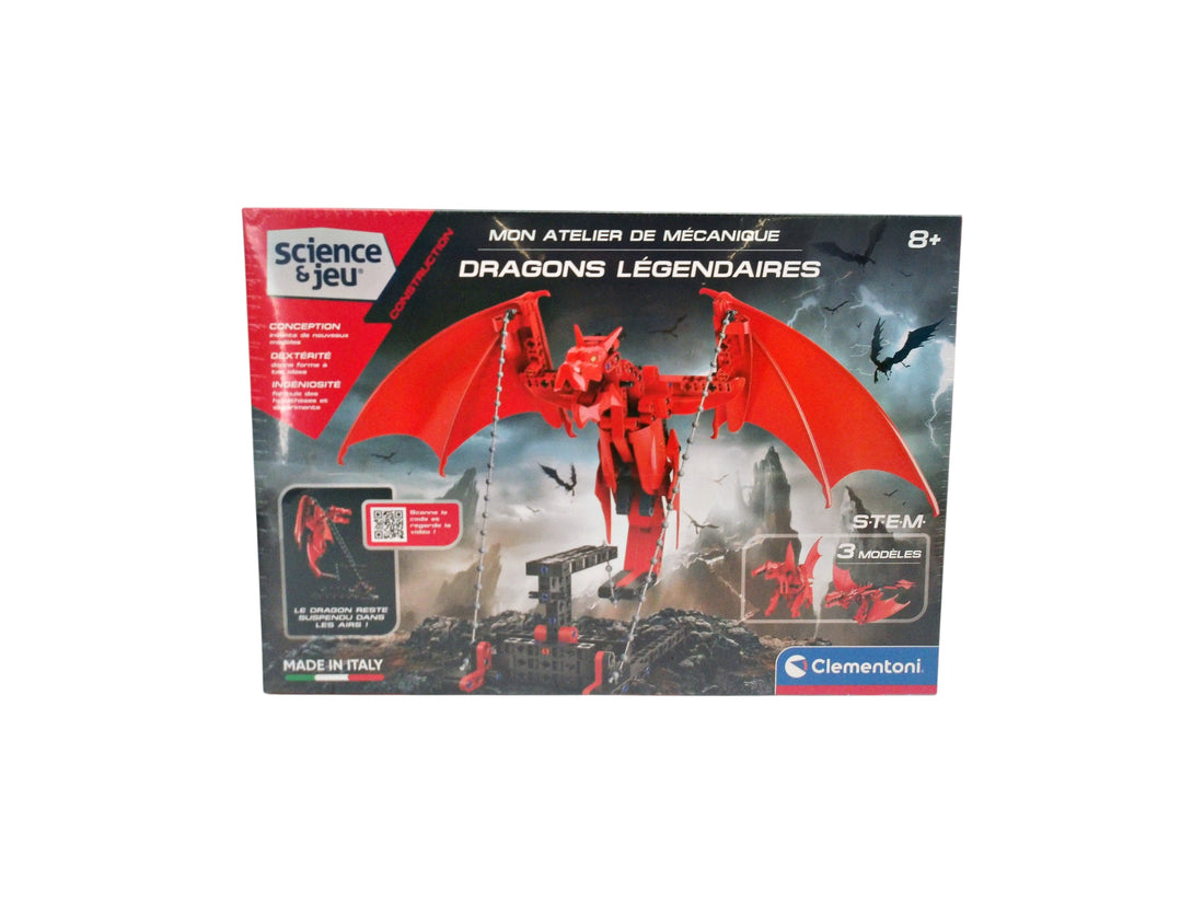 Science et jeu - Mon atelier de mécanique - Dragons Légendaires