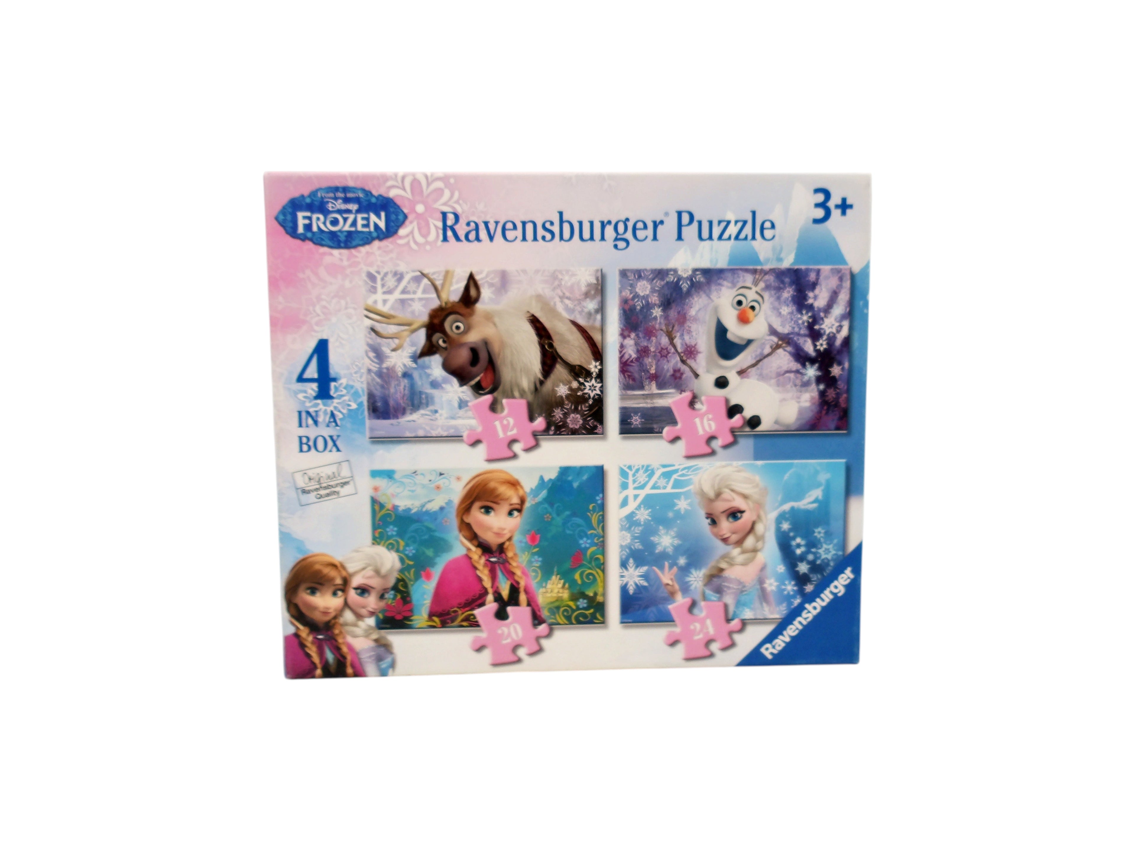 Puzzles progressifs - La Reine des Neiges - x4- Édition 2014