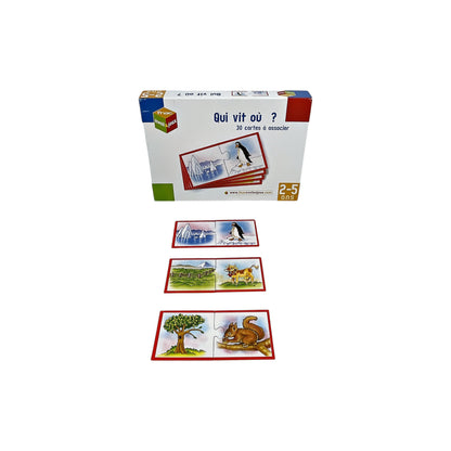 Qui vit où ? 
