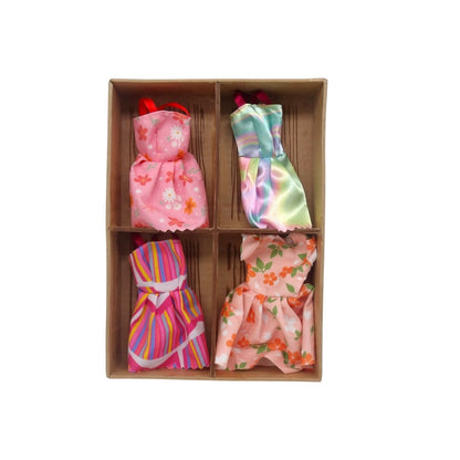 Coffret - Tenues poupées Barbie -x4