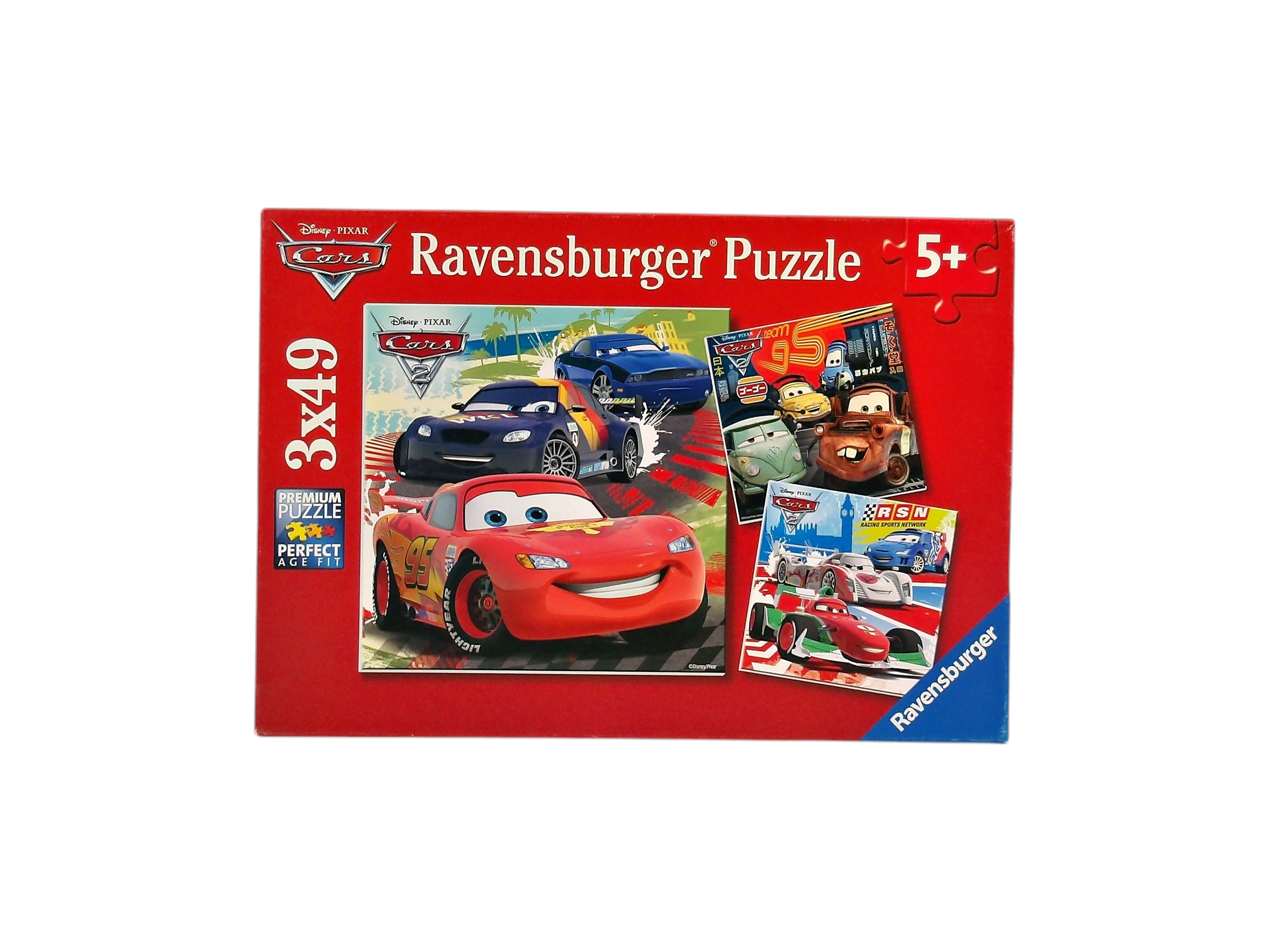 Puzzle - Disney Pixar - Course autour du monde - 3x49 pièces- Édition 2013