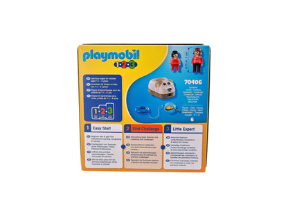 Playmovil 1.2.3 Set - Wagon chien - Set 70406 