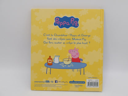 Peppa fait des crêpes