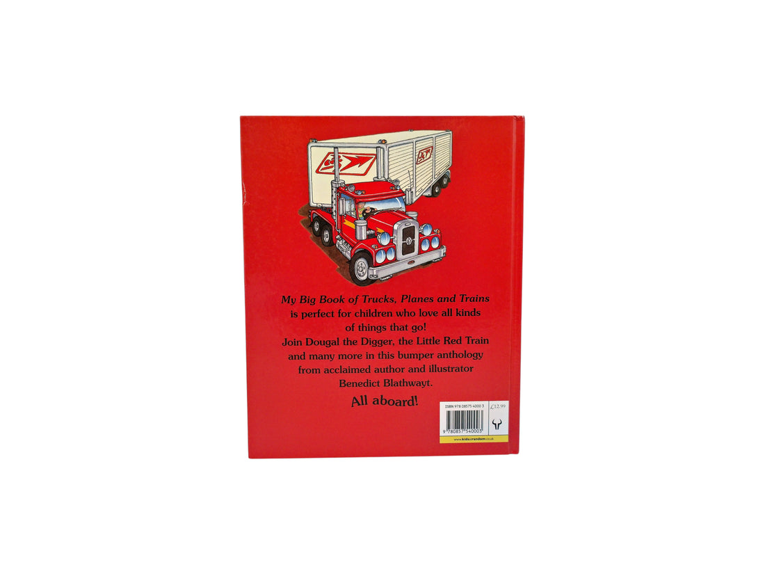 My big books of trucks, planes and trains 