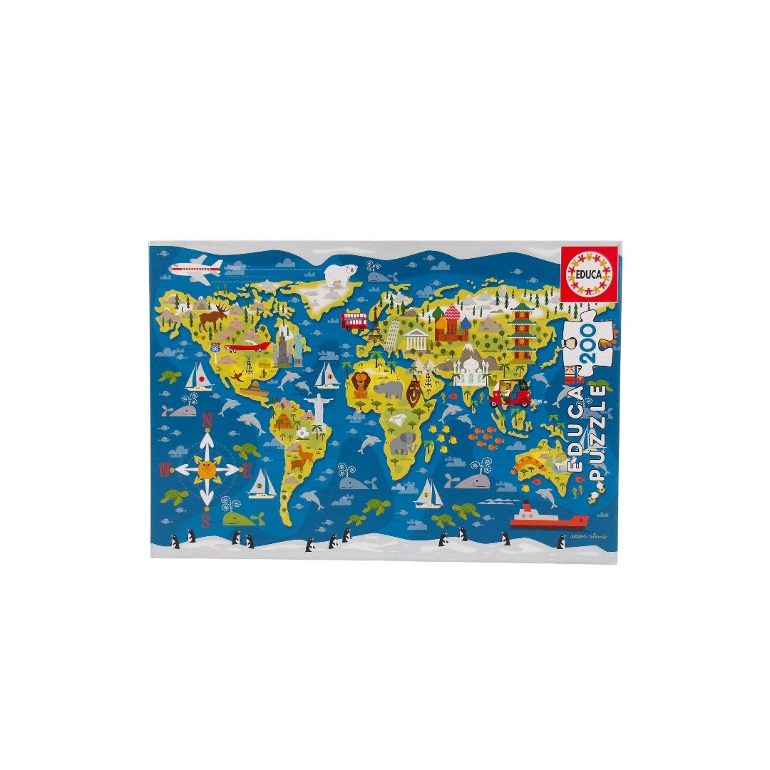 Puzzle - Le Monde - 200 pièces- Édition 2022