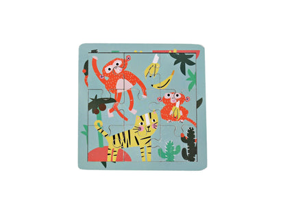 Puzzle en bois - La forêt   - 9 pièces