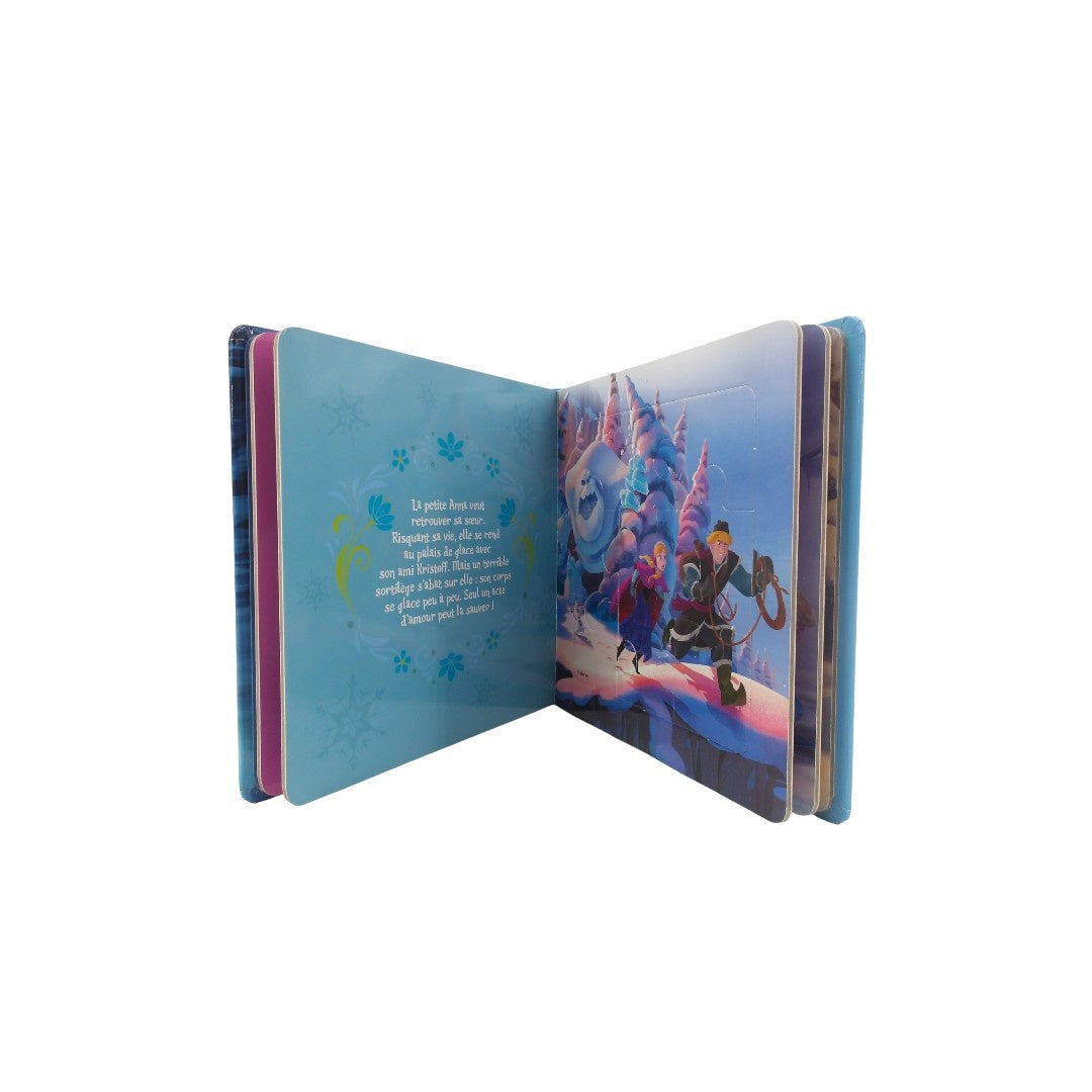 Puzzle livre - La Reine des Neiges - 5x9 pièces- Édition 2015