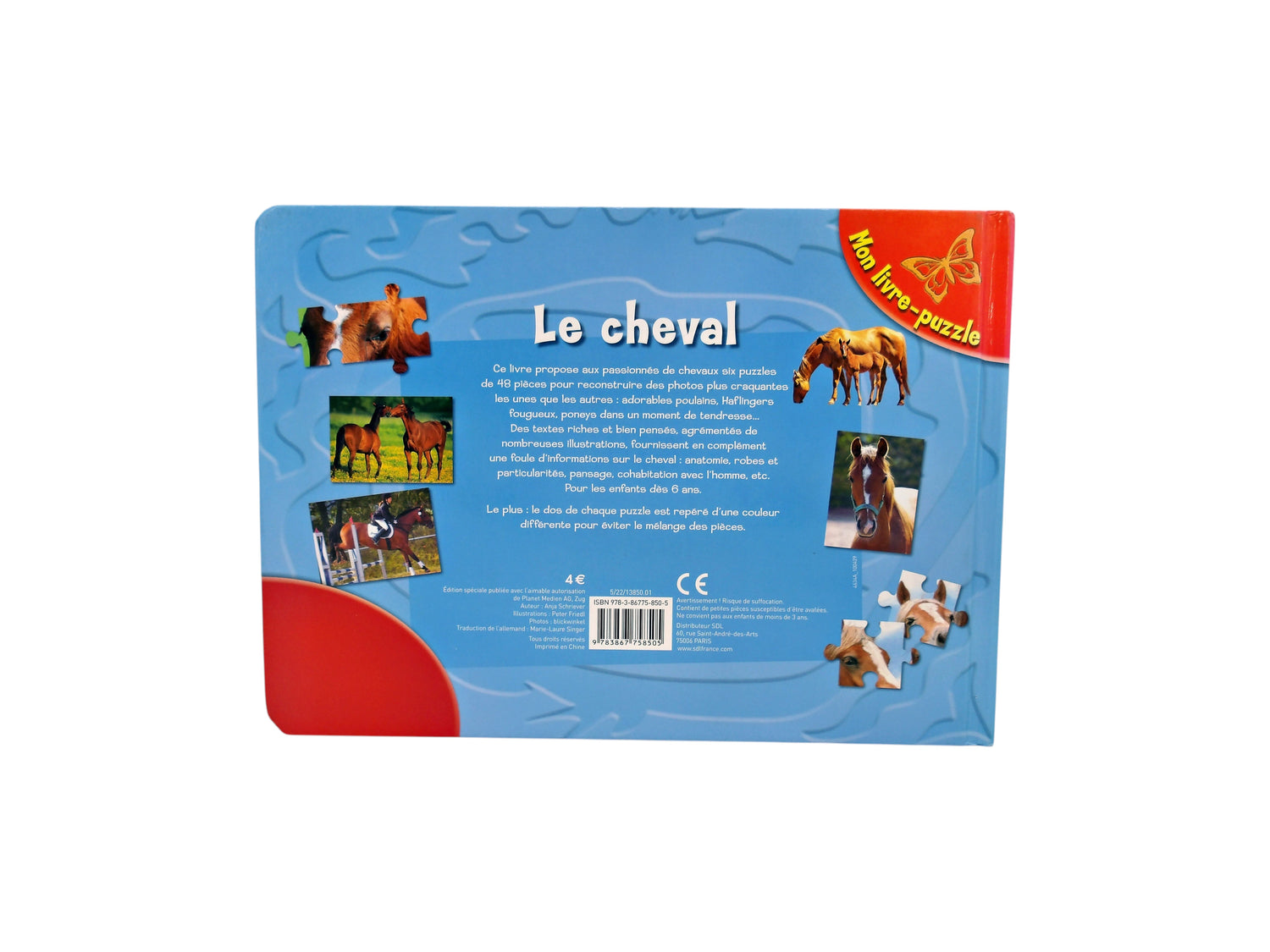 Le Cheval - Livre puzzle