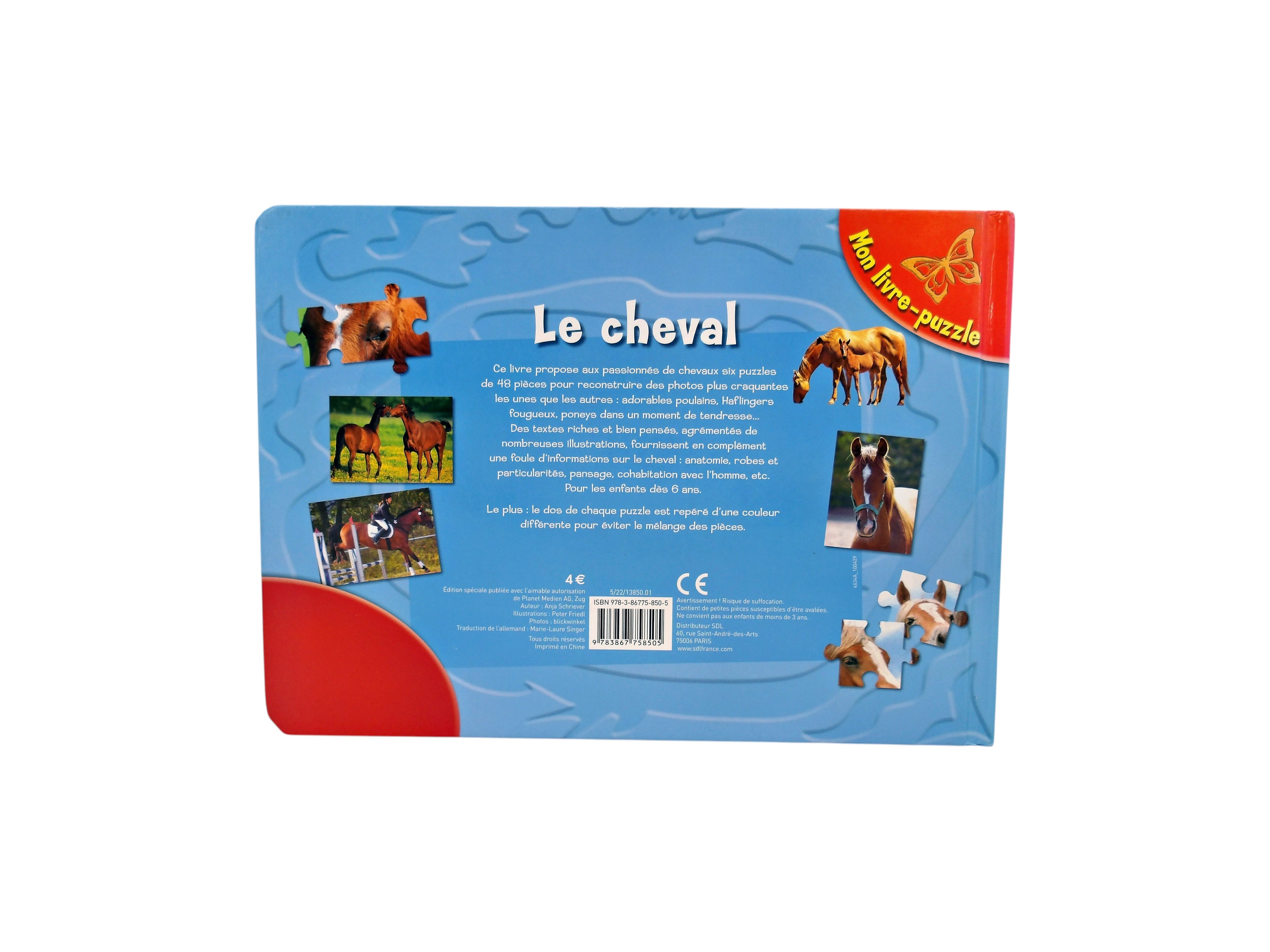 Le Cheval - Livre puzzle
