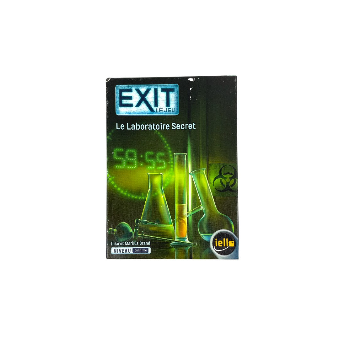 Exit le jeu - Le laboratoire secret