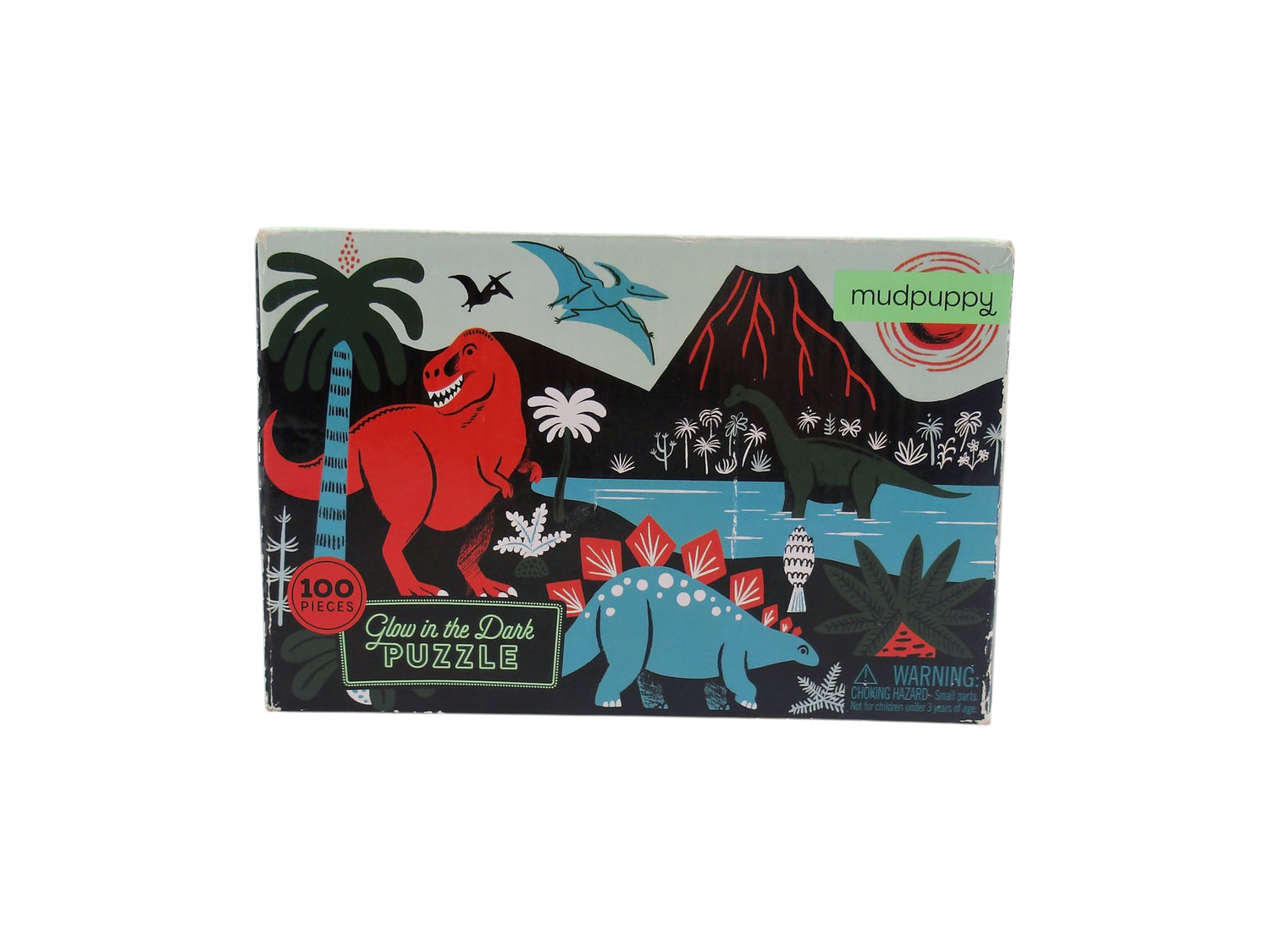 Puzzle phosphorescent - Dinosaures - 100 pièces