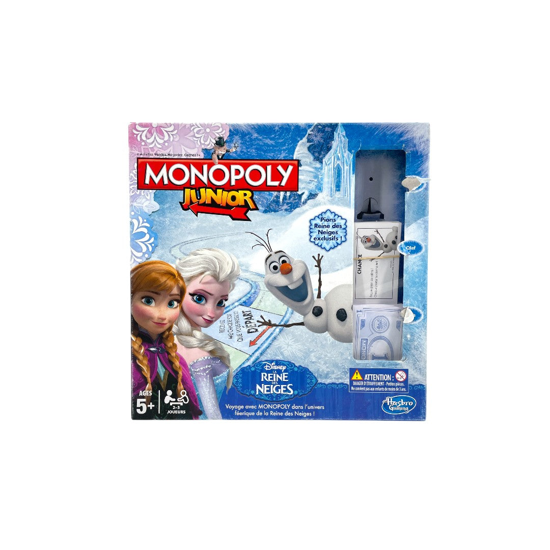 Monopoly Junior - La Reine des Neiges Disney- Édition 2014