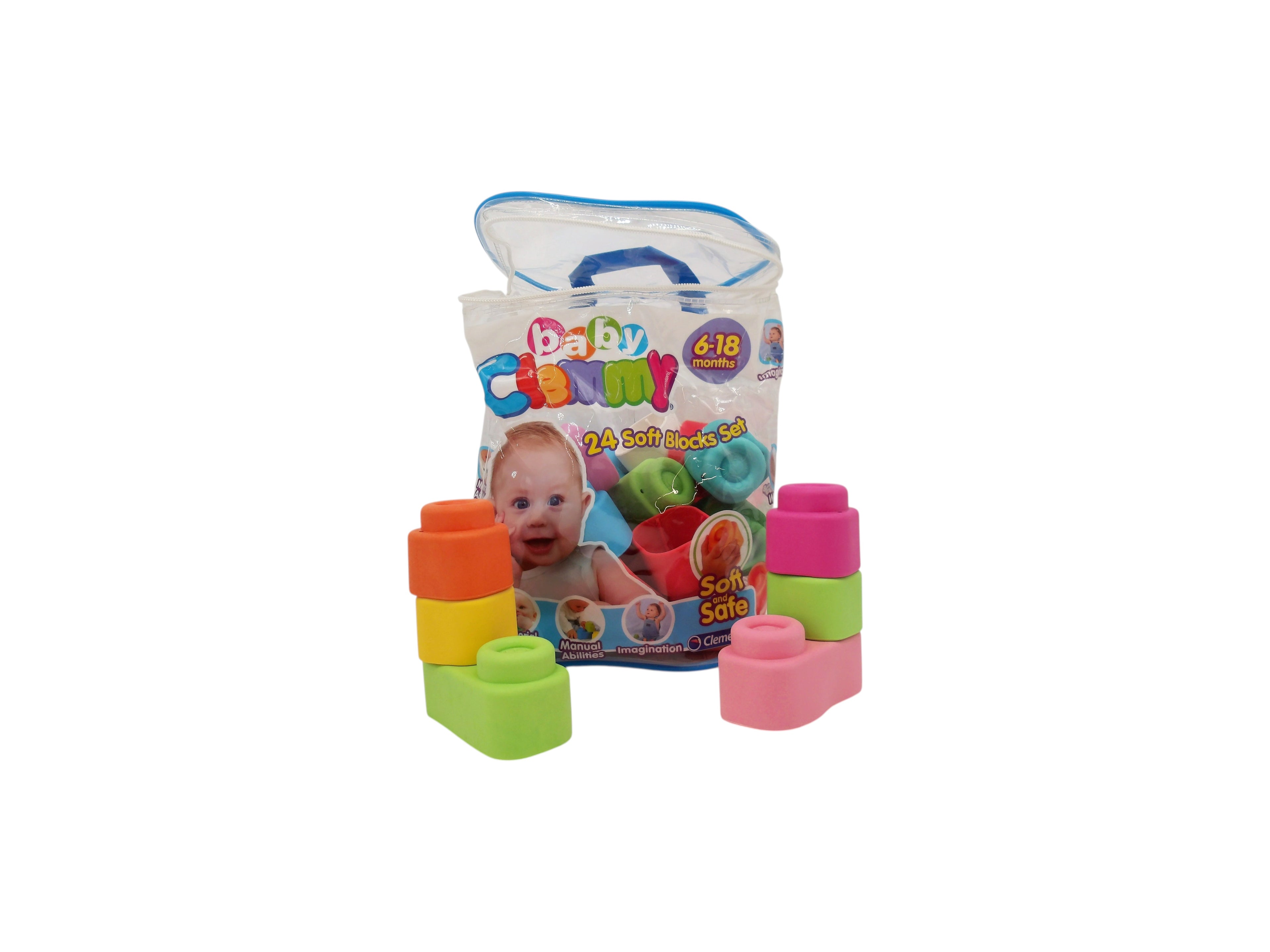 Baby Clemmy - Briques à empiler - x24
