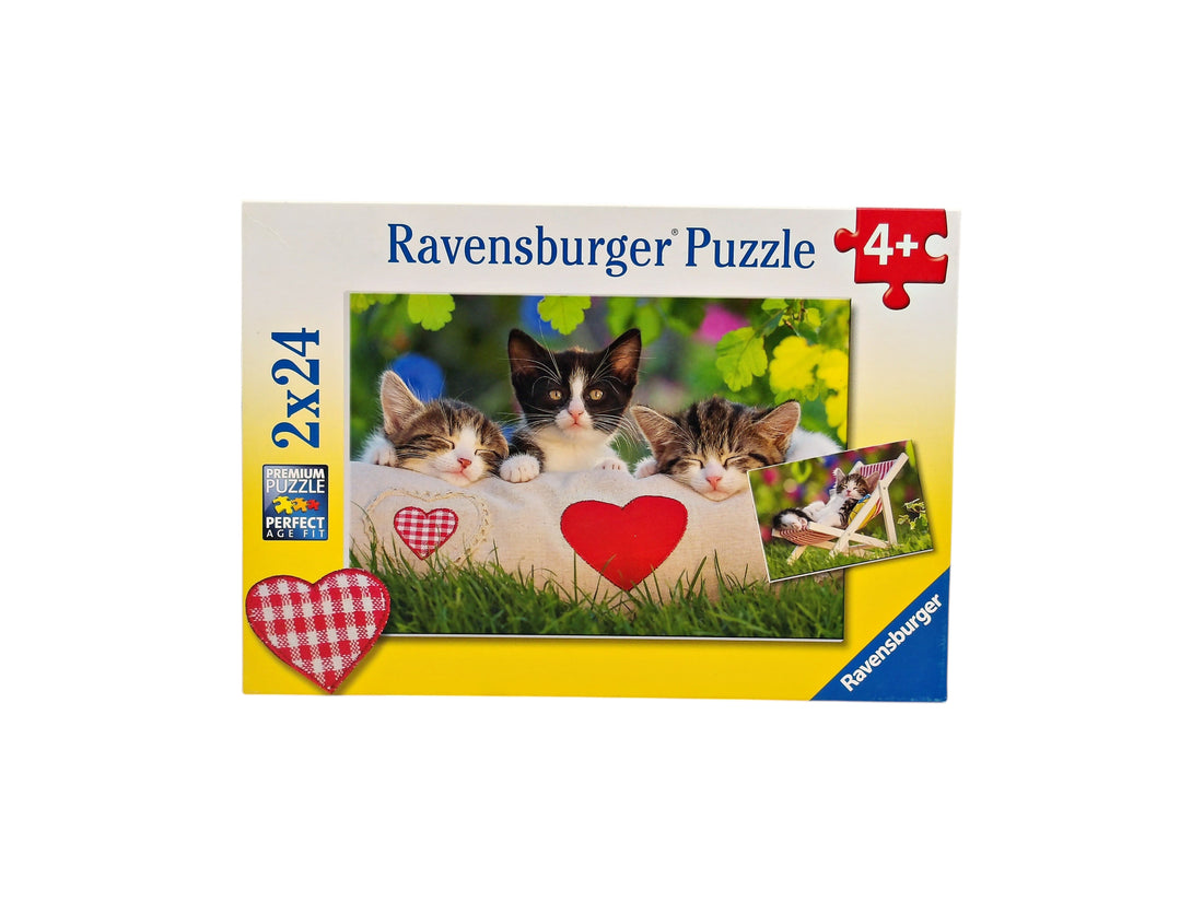 Puzzle - Chatons - 2 x 24 pièces