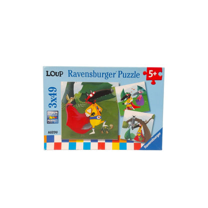 Puzzle - Super-héros le Loup - 3x49 pièces- Édition 2018