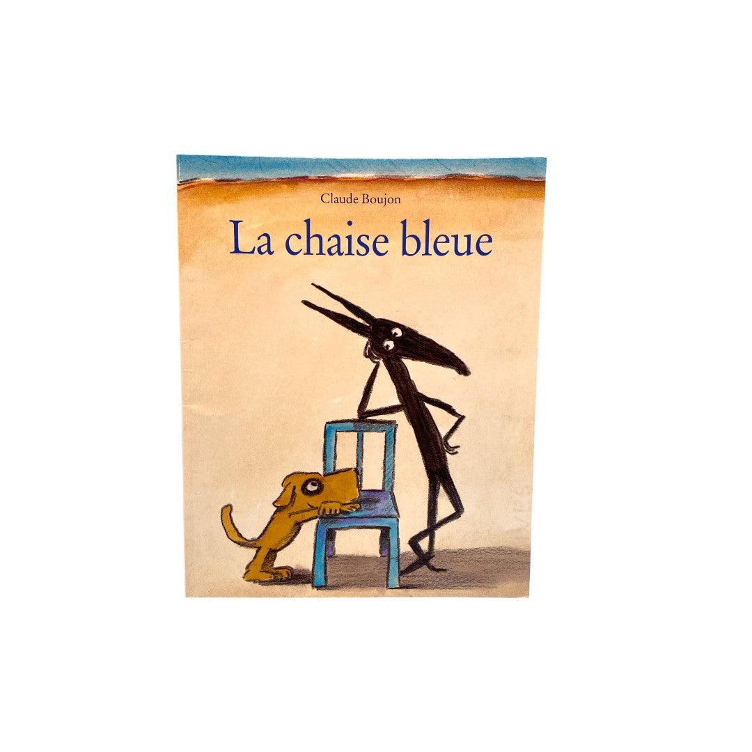 La chaise bleue