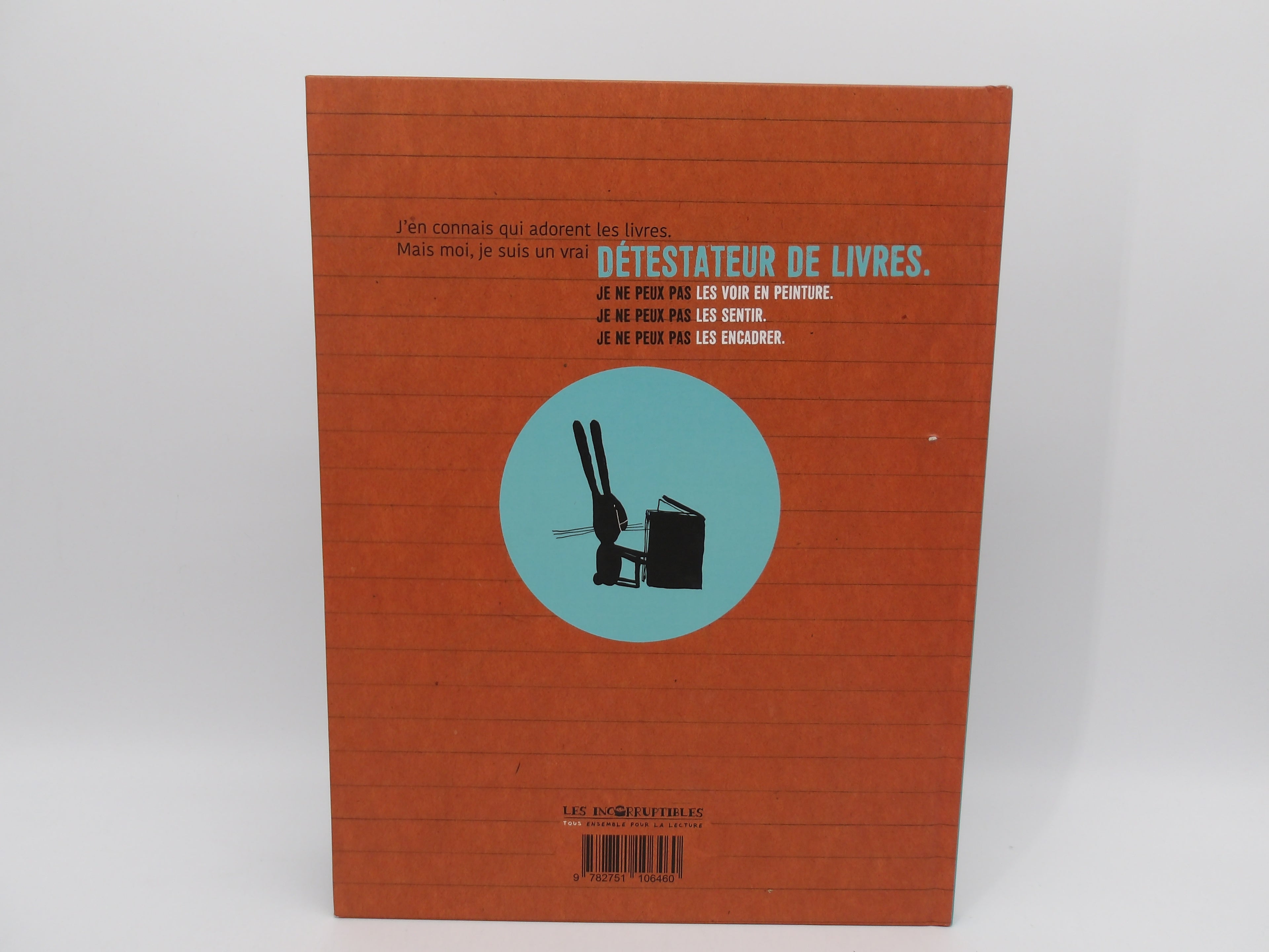 Moi, Albert détestateur de livres