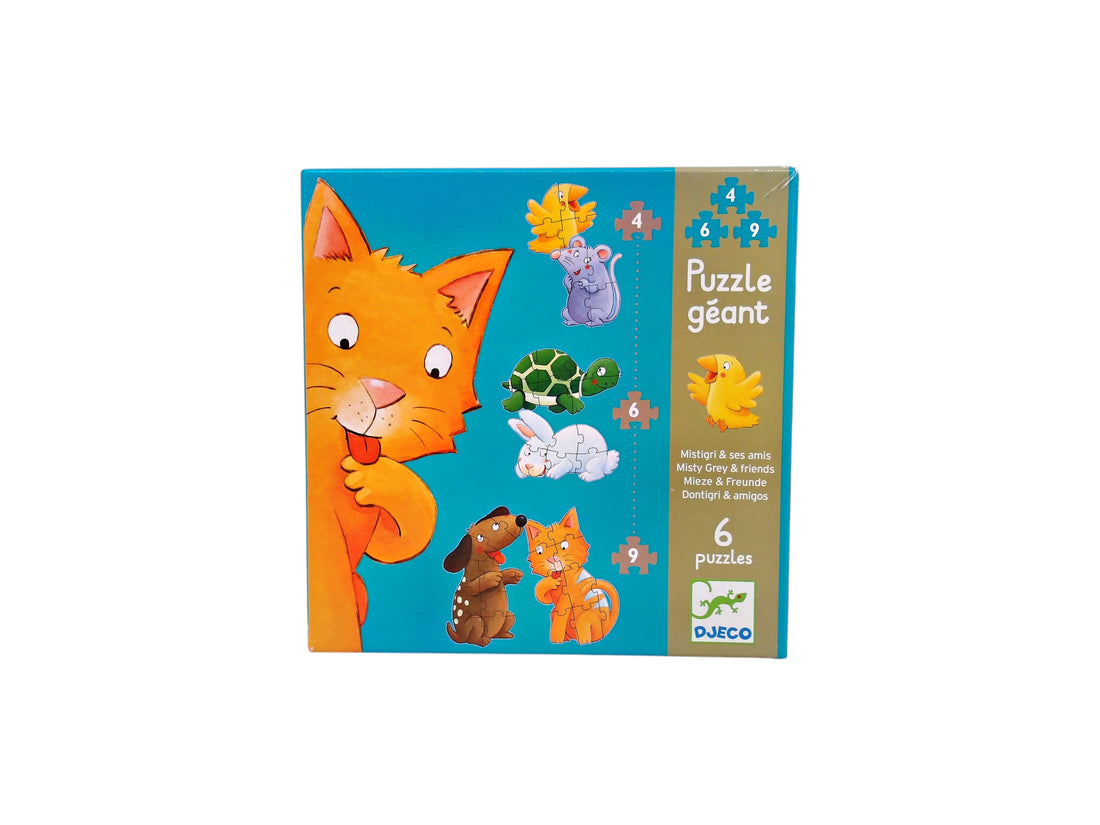 Puzzle géant - Mistrigri et ses amis - x6