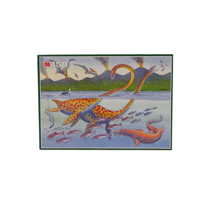 Puzzle - Les dinosaures aquatiques et volants - 150 pièces