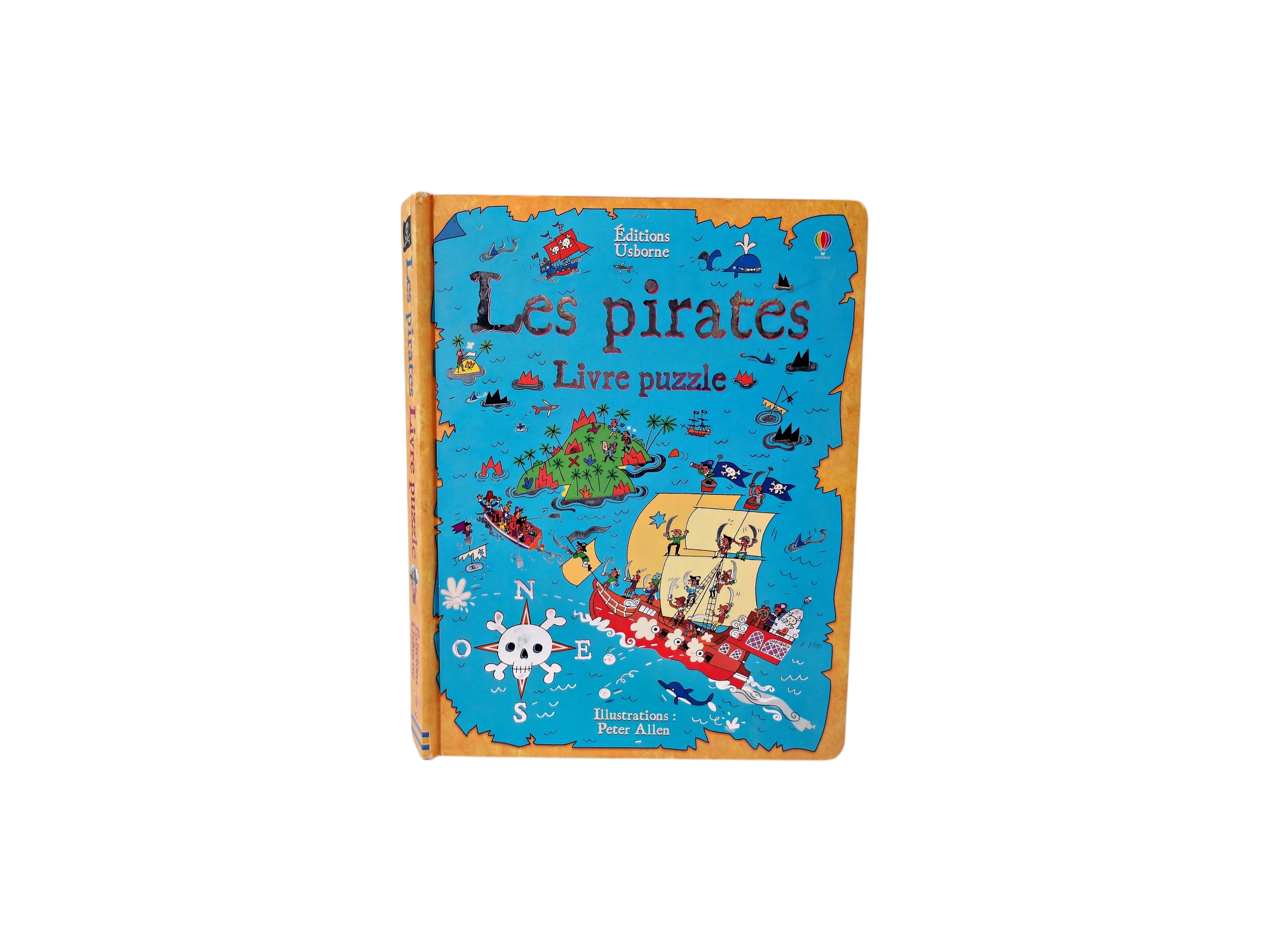 Livre puzzle -  Les pirates