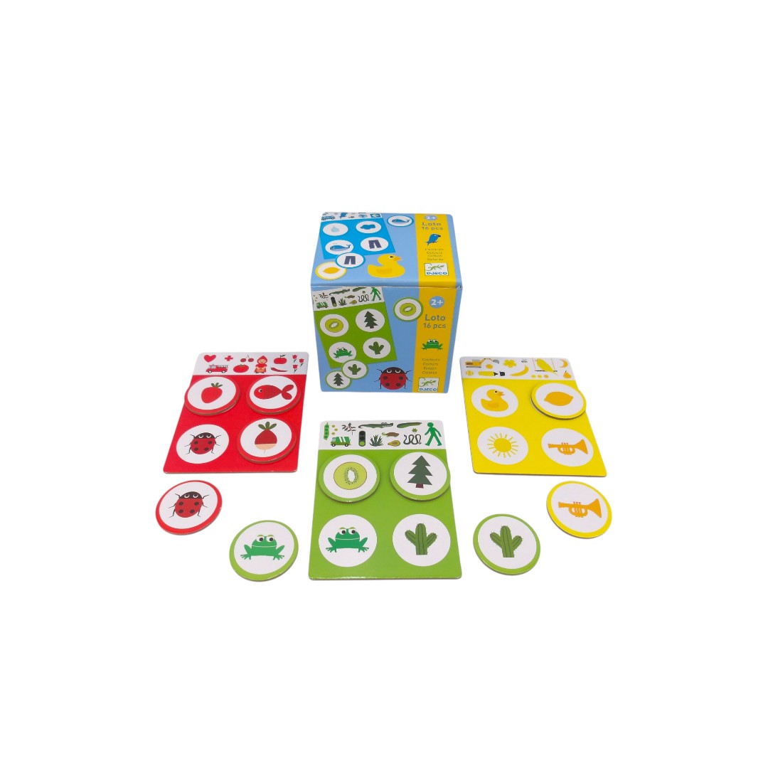 Loto - Couleurs - 16 Pièces