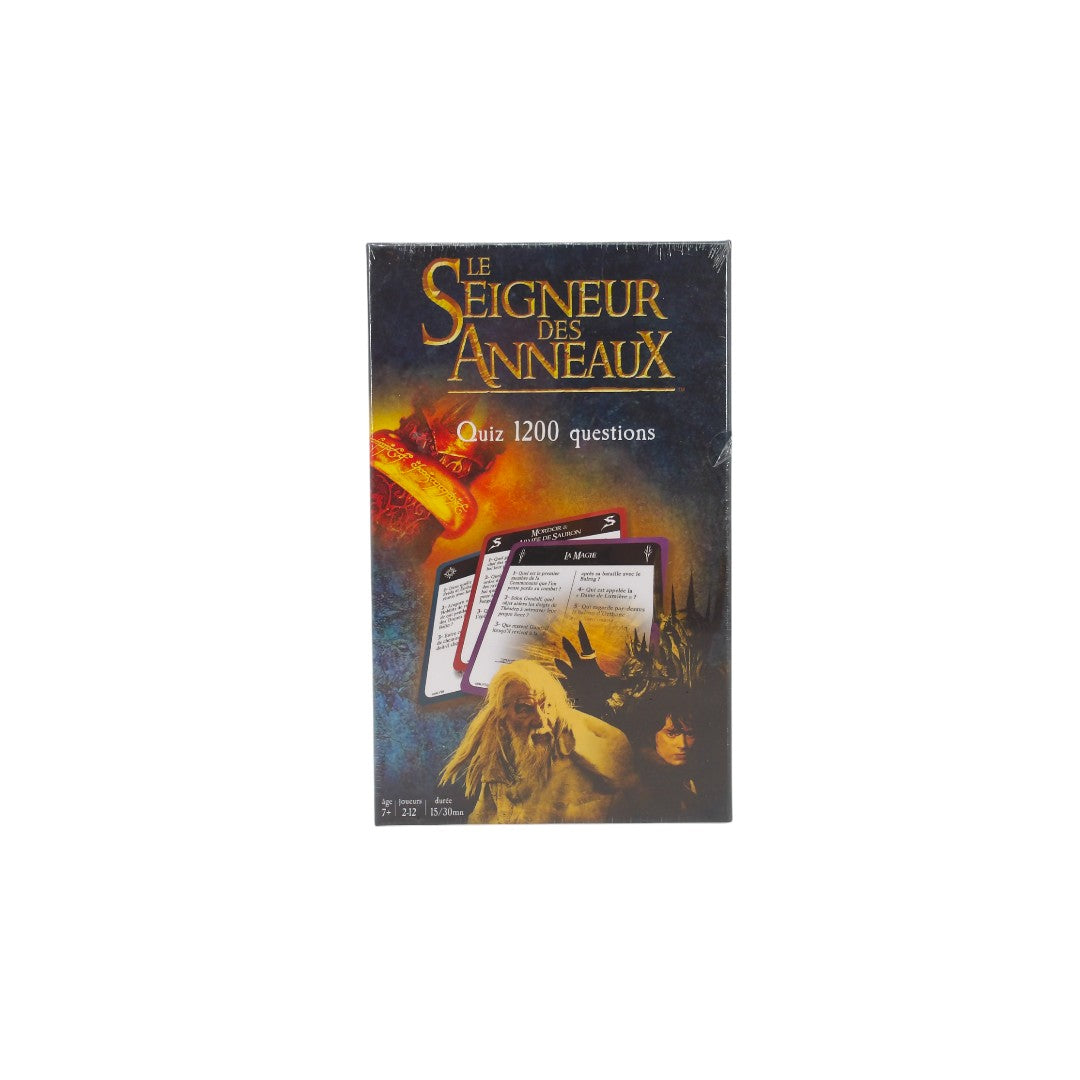 Quiz 1200 questions - Le seigneur des anneaux- Édition 2022