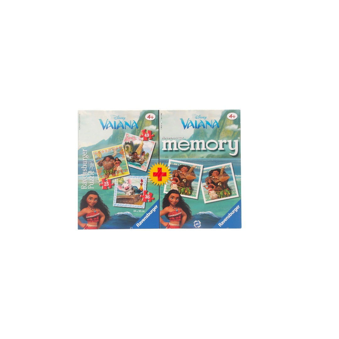 Puzzles évolutifs et Mémory - Vaïana
