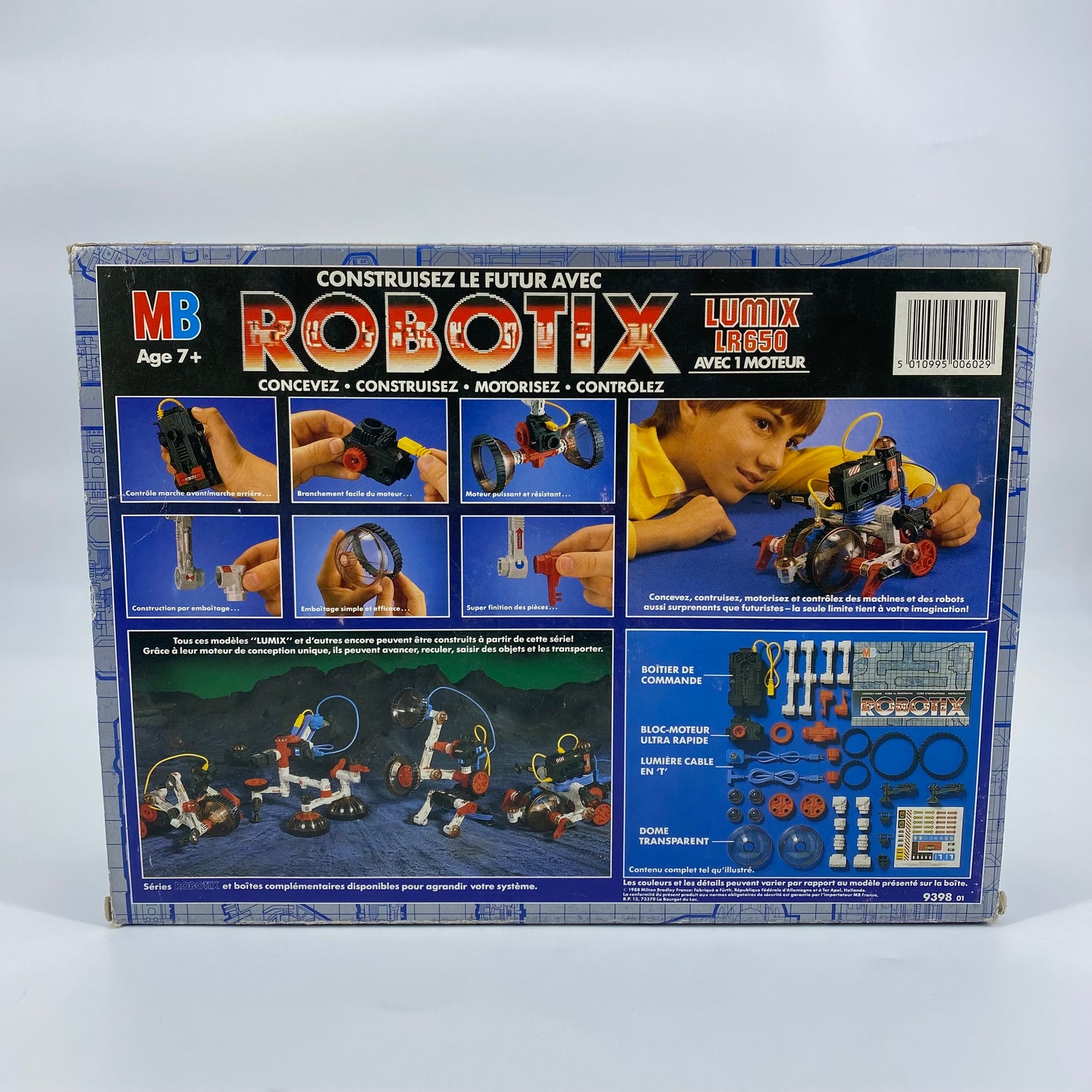 Construisez le futur avec Robotix- Édition 1988