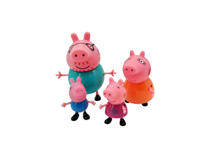 Figurines - Famille Peppa Pig - x4