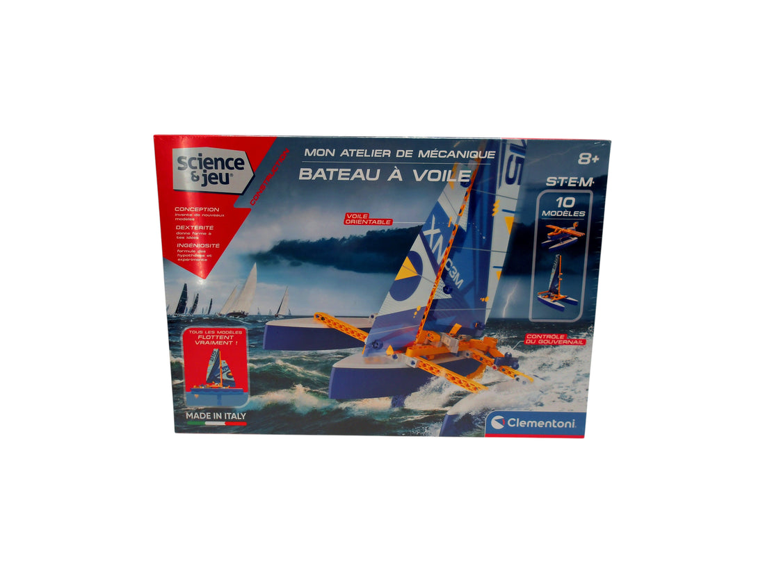 Science et jeu - Mon atelier de Mécanique - Bateau à voile