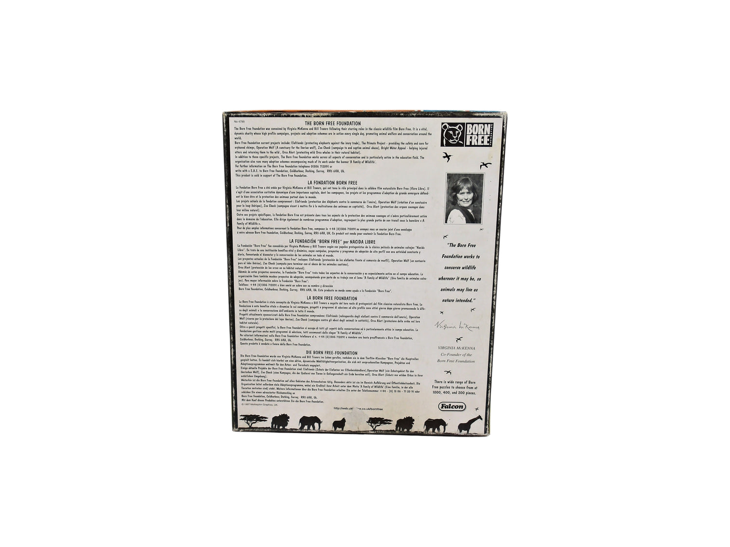 Puzzle - Eléphants dans la savane - 400 pièces