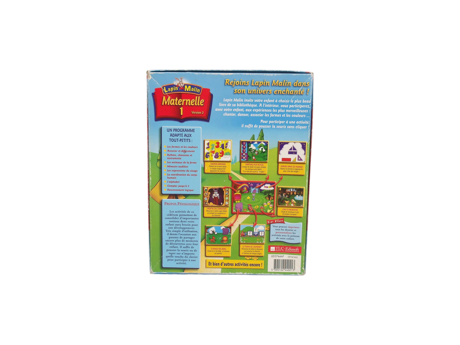 Lapin malin  - Maternelle 1 - CD Rom- Édition 2001