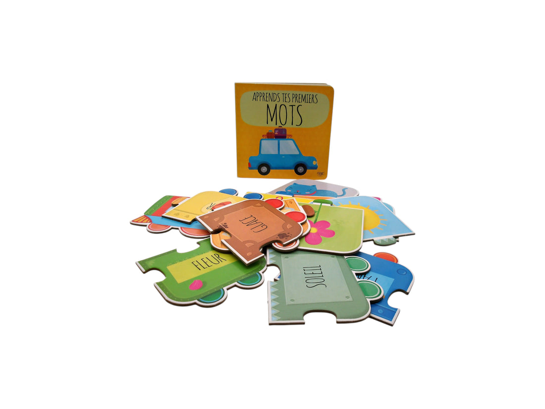 Puzzle et livres - Apprends tes premiers mots