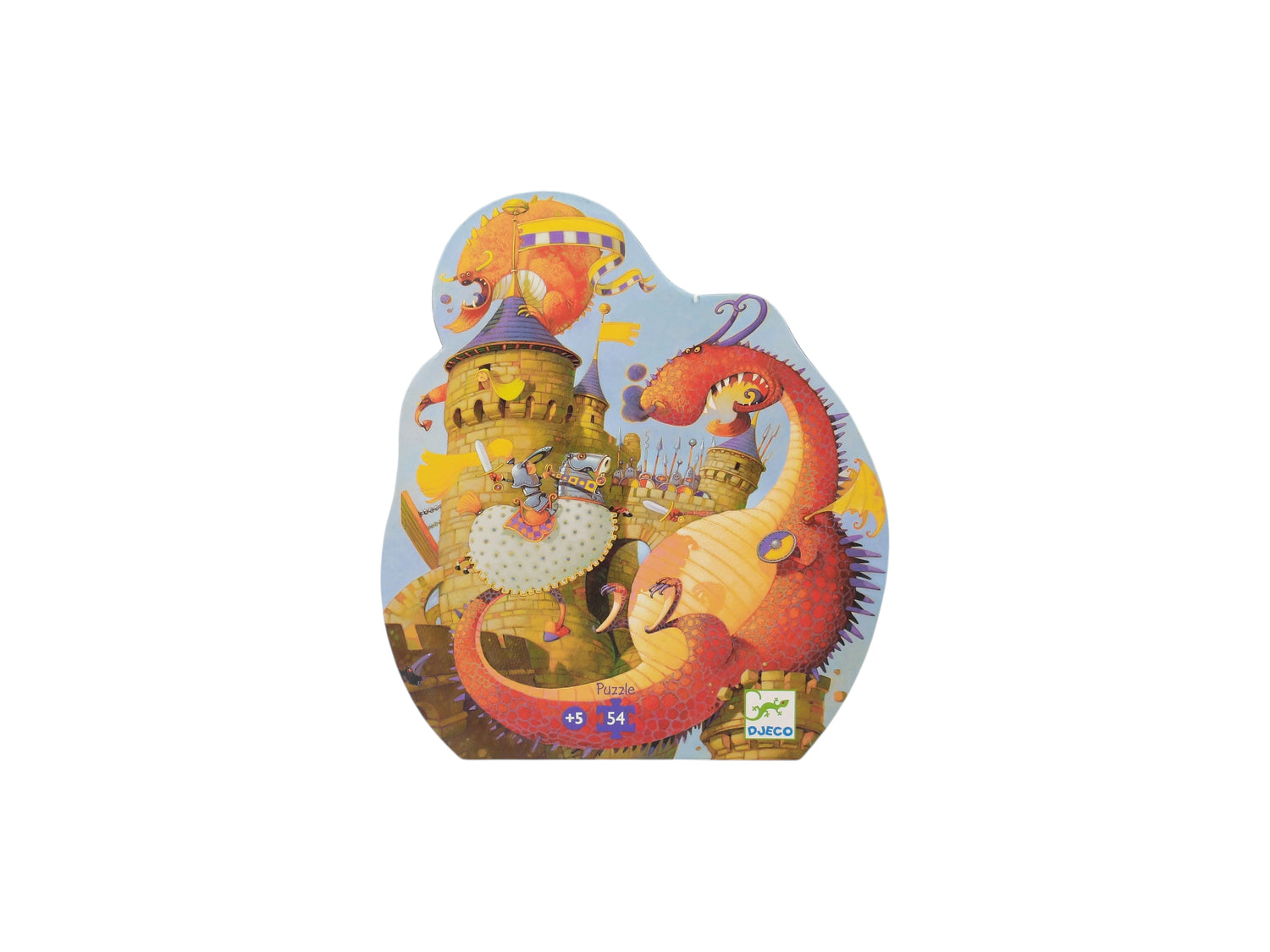 Puzzle - Vaillant et le Dragon - 54 pièces