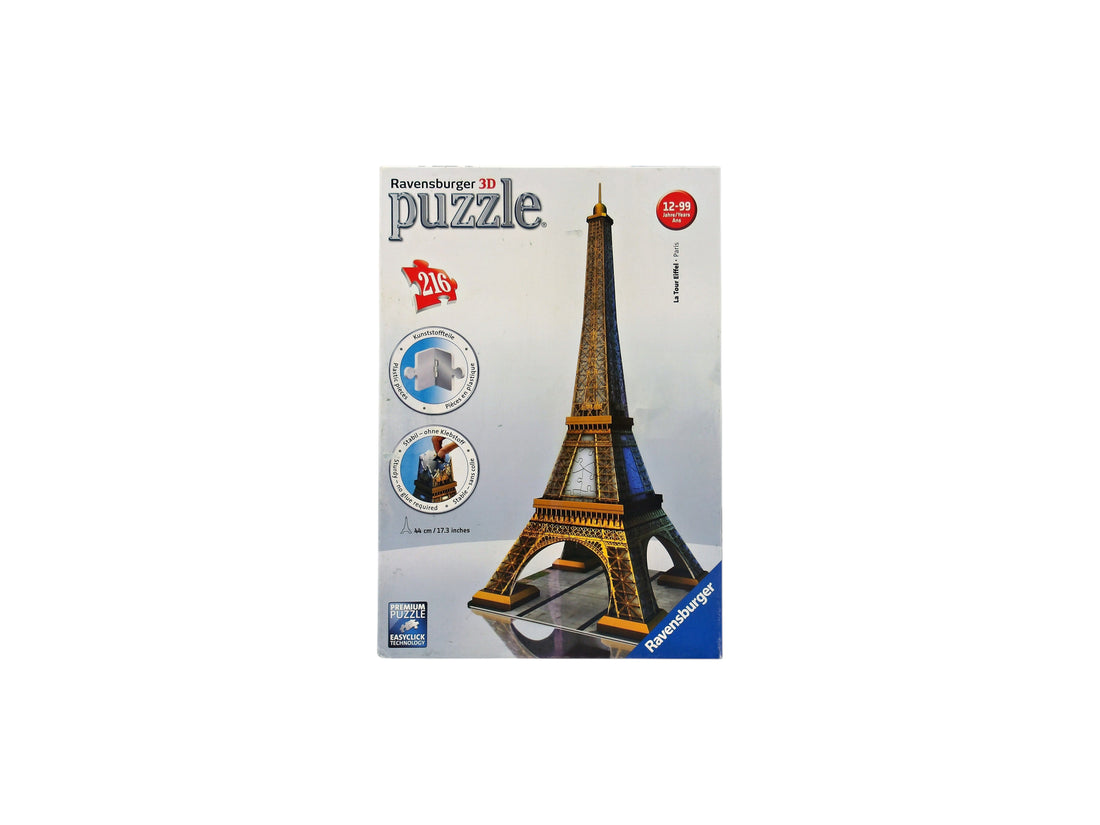 Puzzle 3D - La Tour Eiffel - 216 pièces- Édition 2012