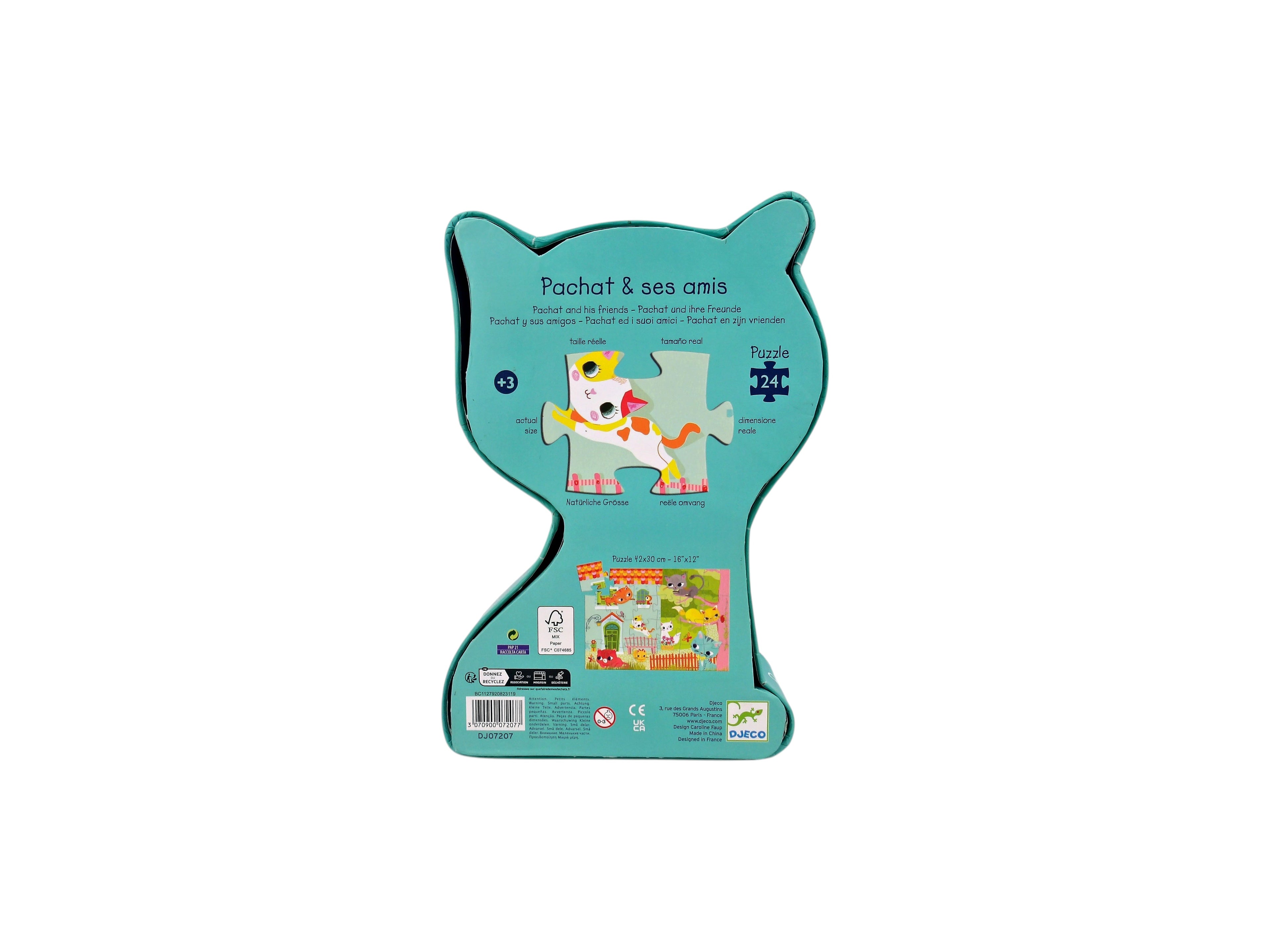 Puzzle - Pachat et ses amis - 24 pièces
