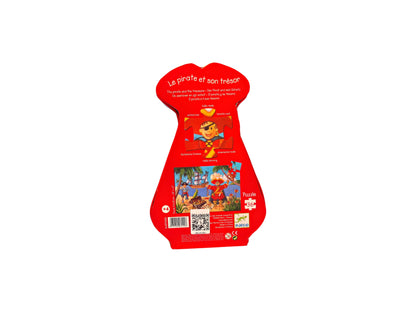 Puzzle - Le pirate et son trésor - 36 pièces
