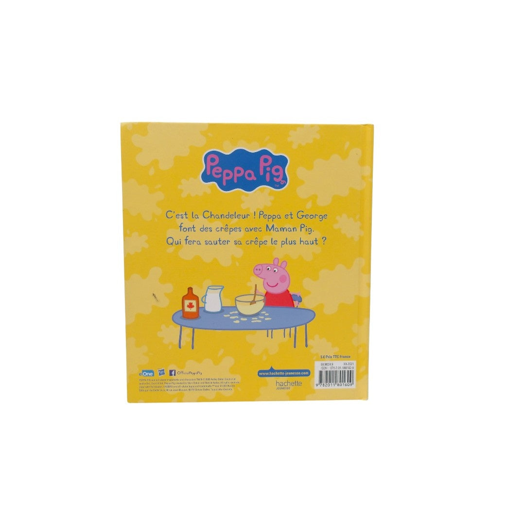 Peppa fait  des crêpes