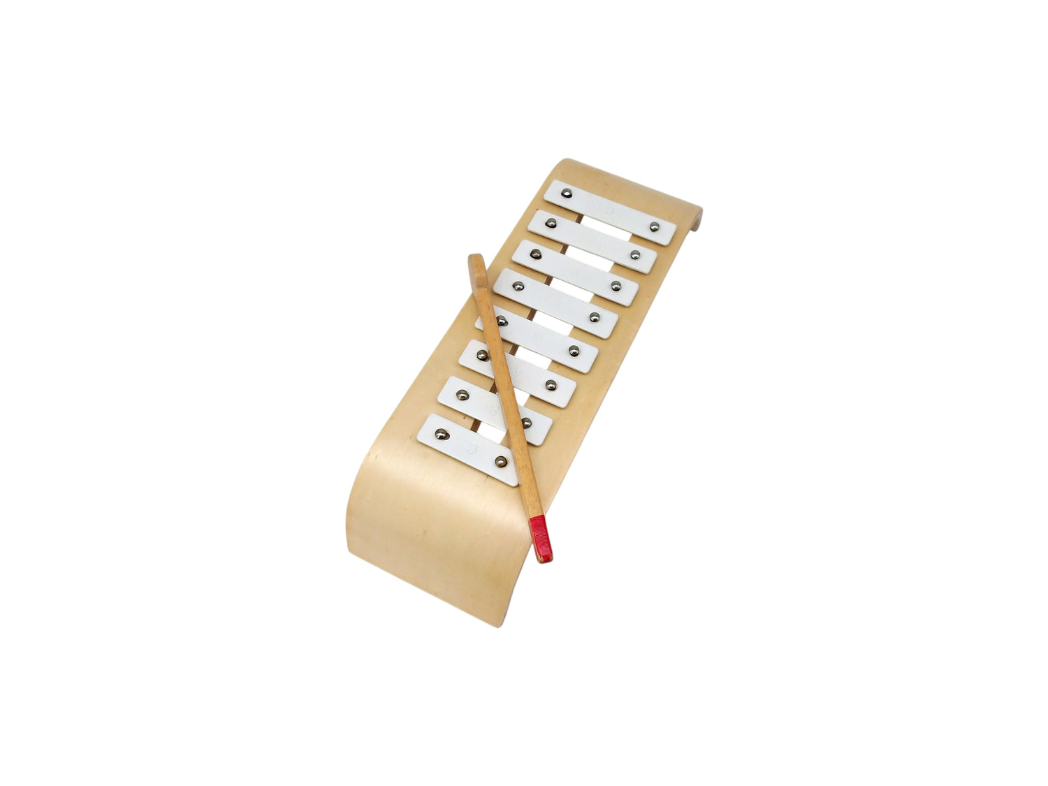 Xylophone en bois blanc
