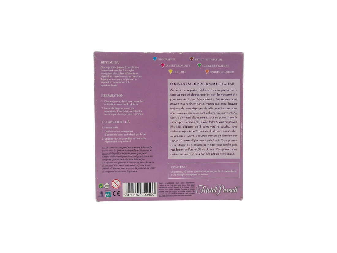 Trivial Pursuit - Genus du XXIème siècle- Édition 2001