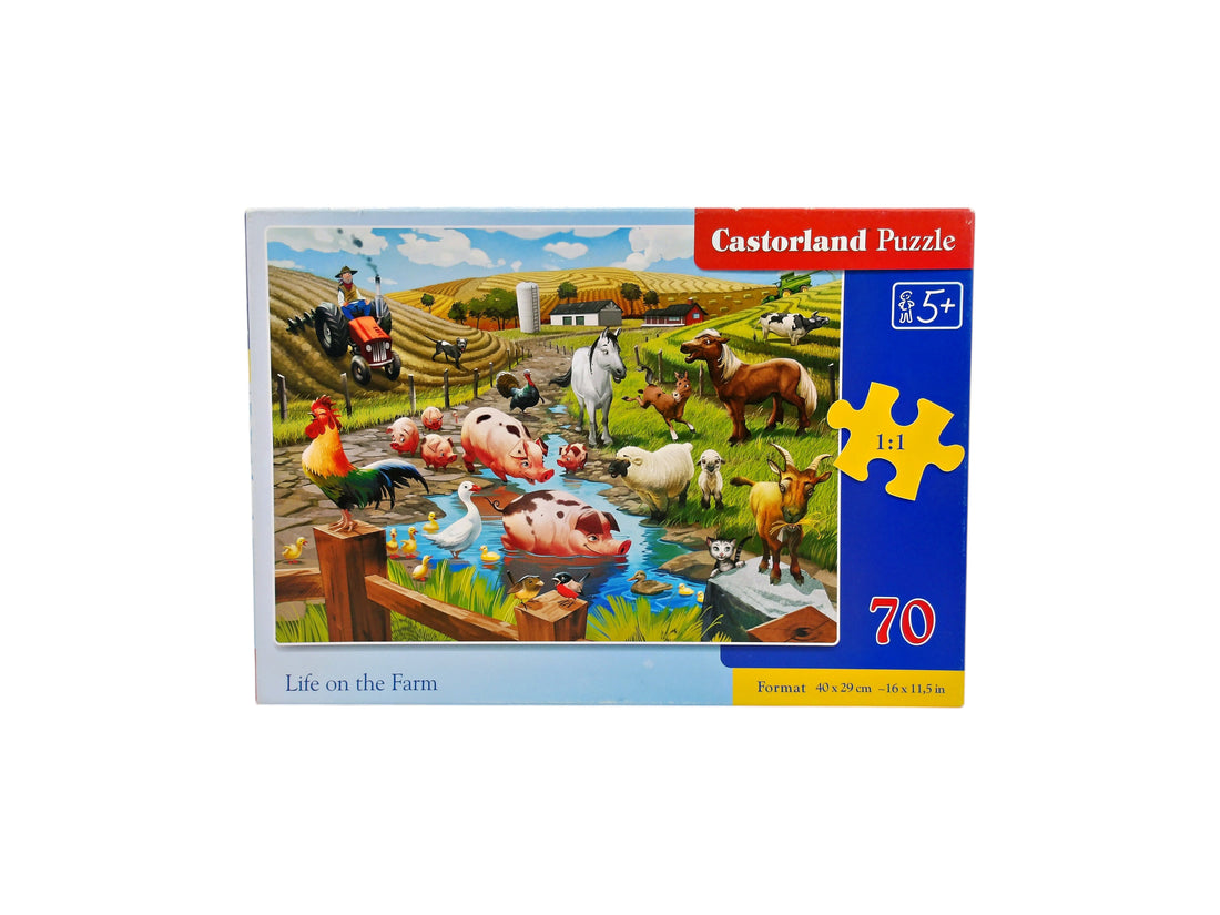 Puzzle - La ferme - 70 pièces