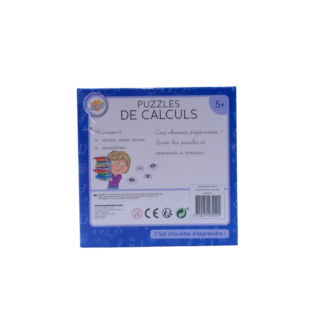 Puzzles de calculs- Édition 2021