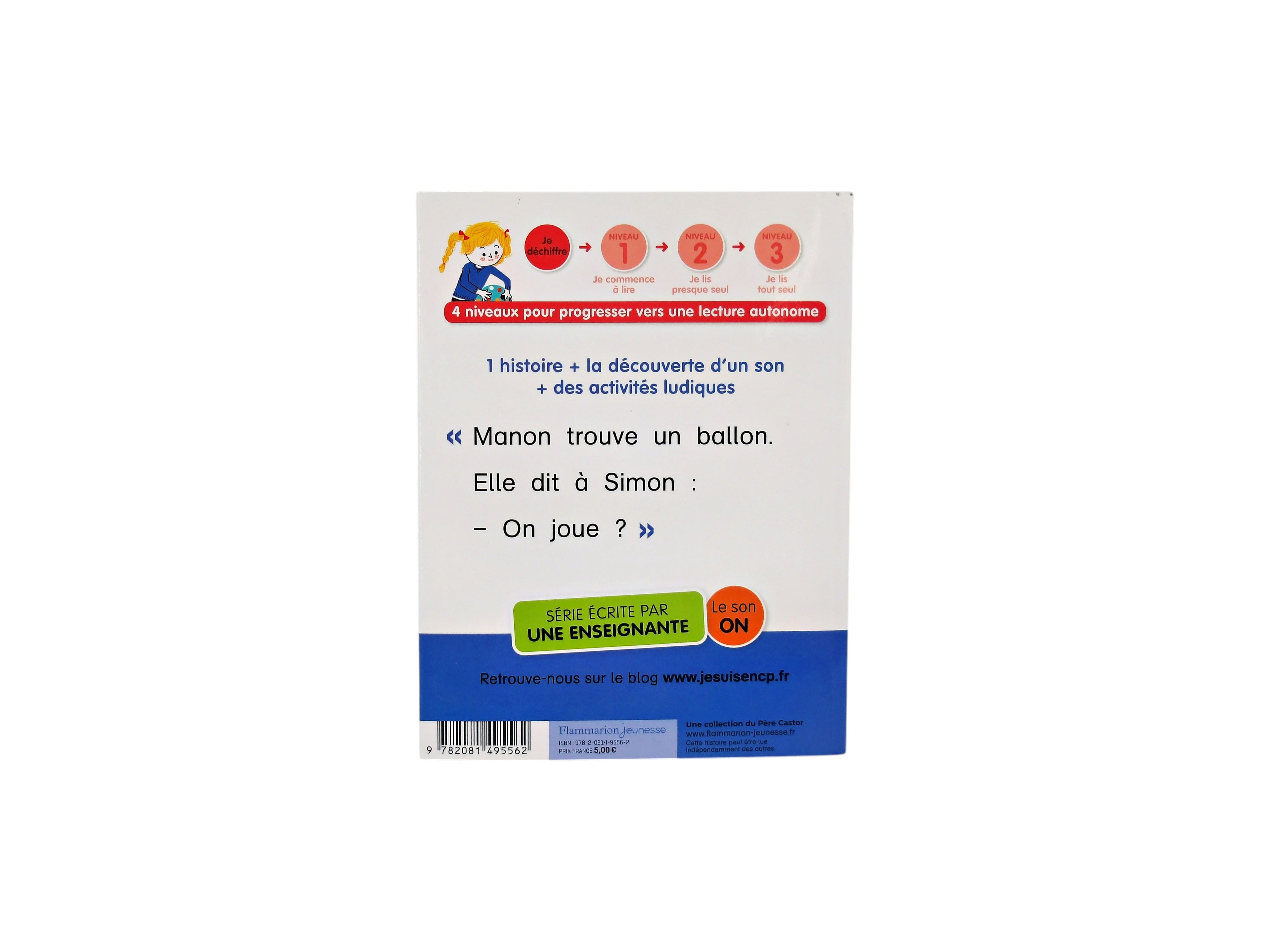 Je rentre en CP - Le ballon de Manon