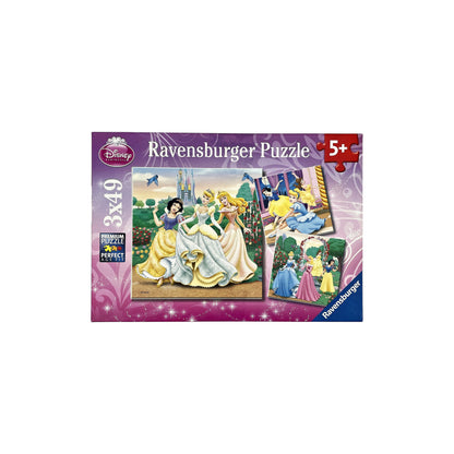 Puzzle Disney -  Rêves de princesses - 3x49 pièces- Édition 2013