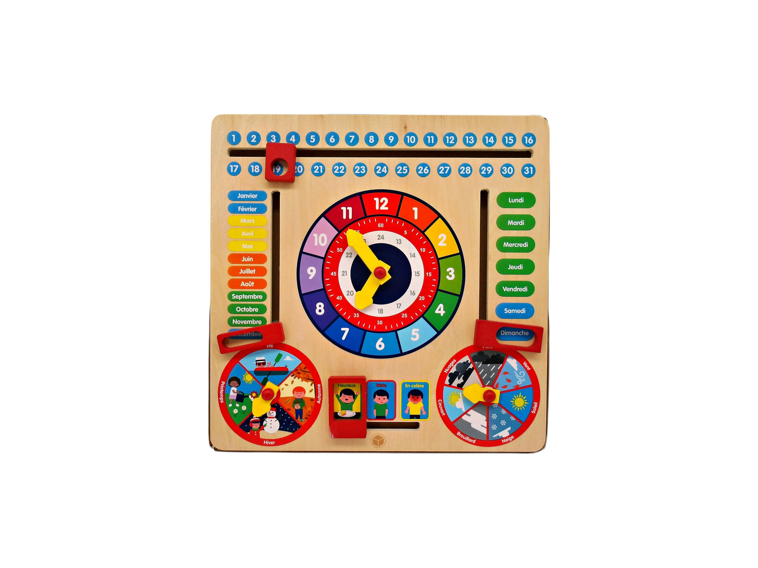 Educabul - Calendrier en bois